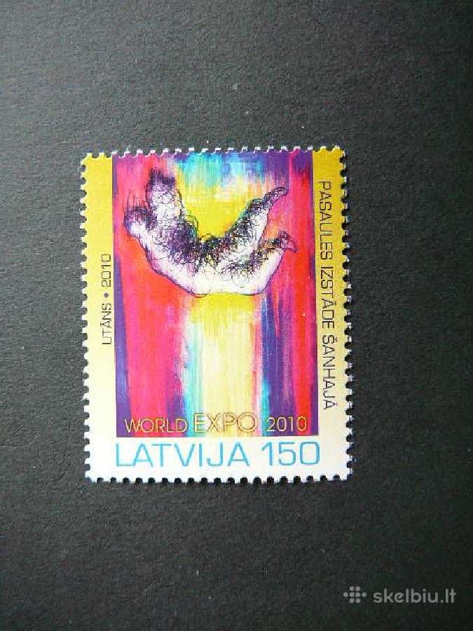 Expo Sanchajus Latvija 2010 Mnh lv785