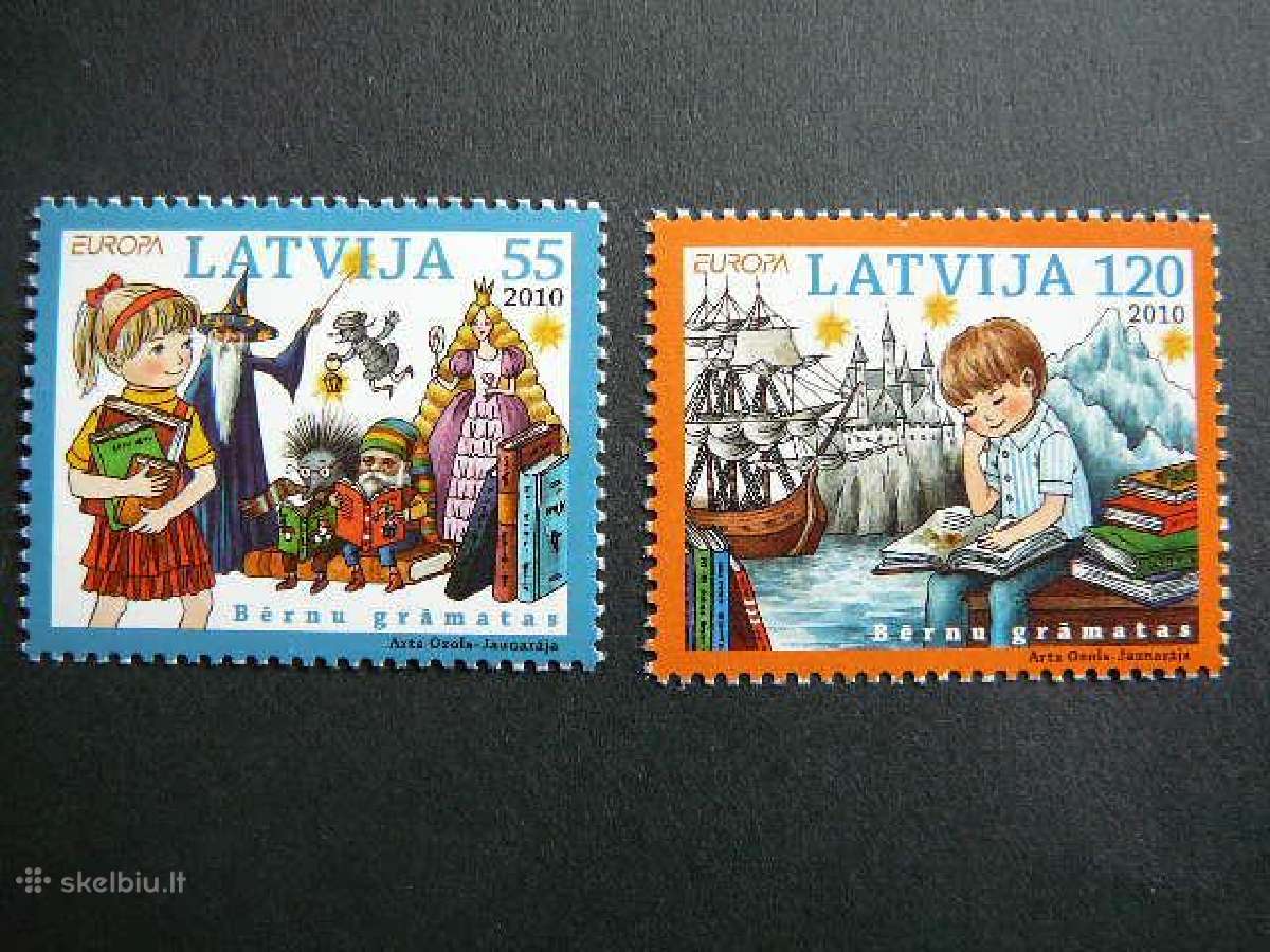 Europa Knygos Latvija 2010 Mnh lv783