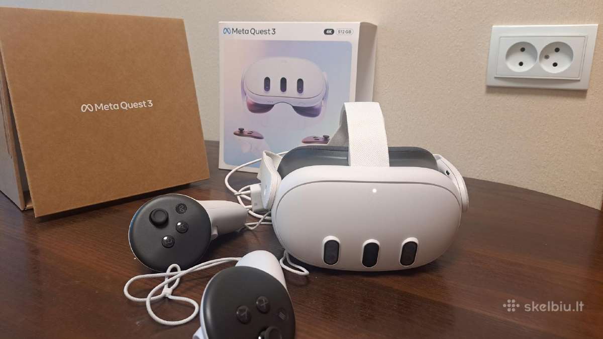 Vr akiniai Quest 3 15€ para Akinių nuoma Klaipėda - nuotraukos Nr. 2