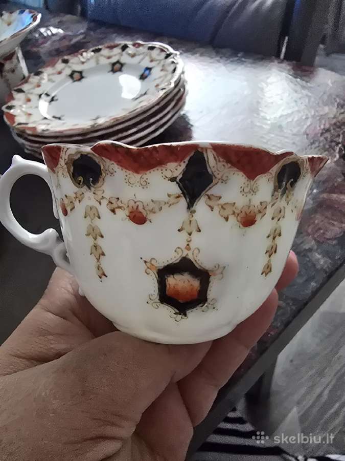 Porceleninis puodeliu rinkynis - nuotraukos Nr. 3