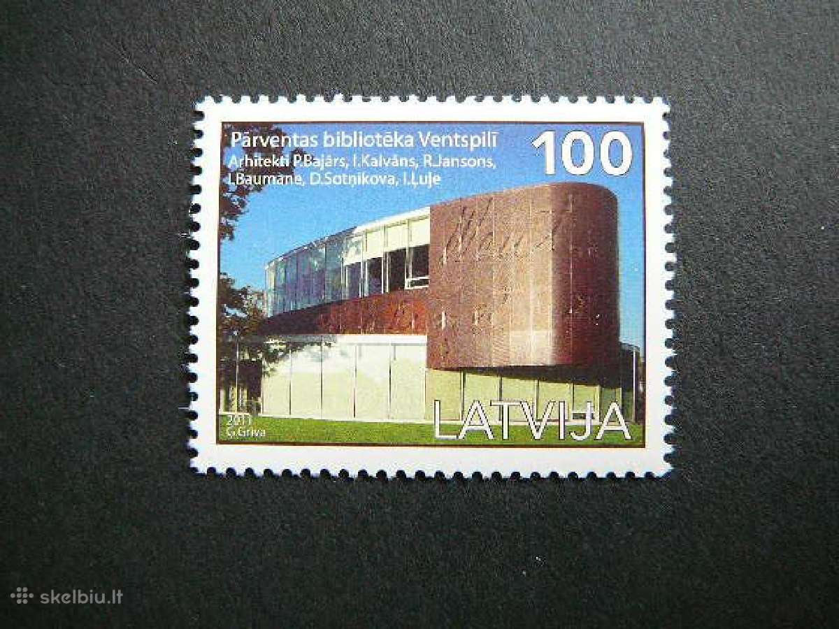 Latvija 2011 Architektura Mnh lv818