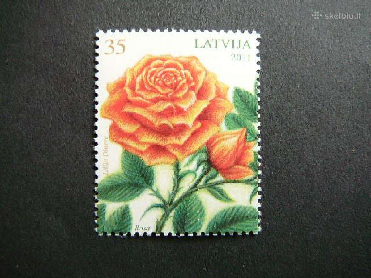 Latvija 2011 Rozes Geles Mnh lv803