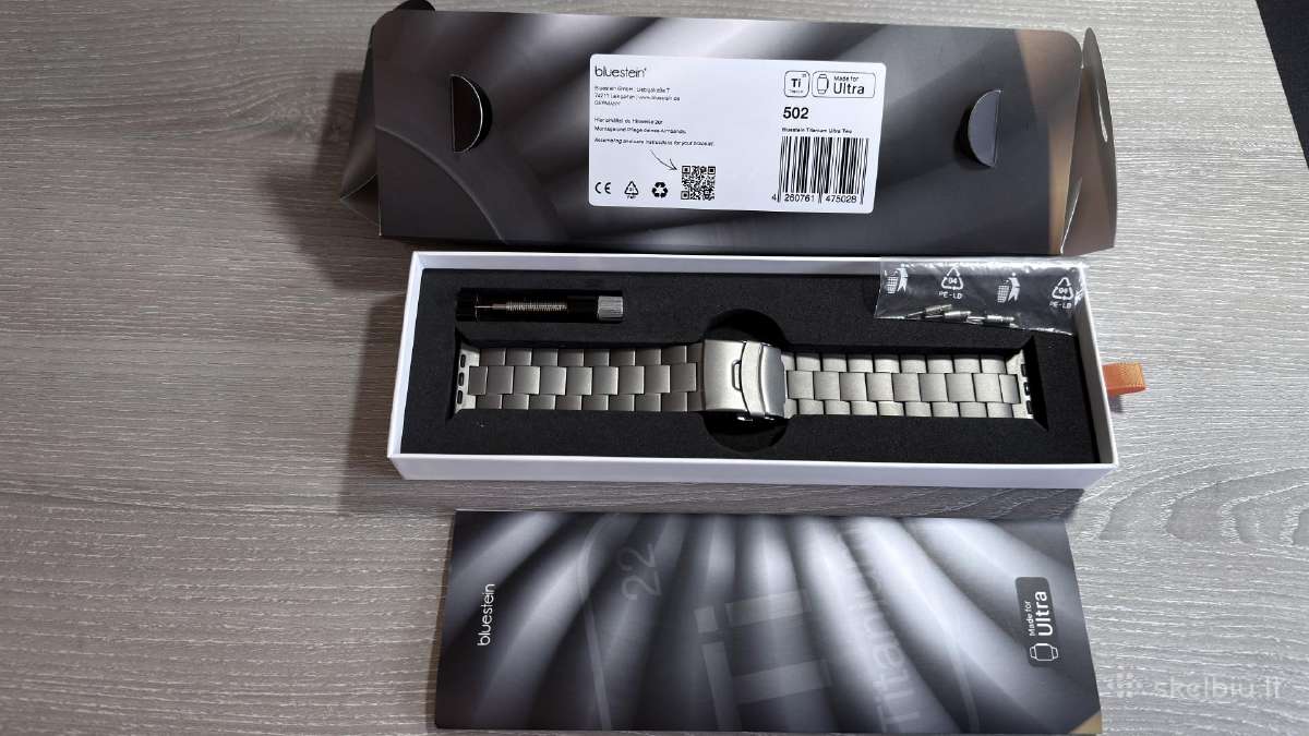 Bluestein Apple Watch Ultra titanium apyrankė