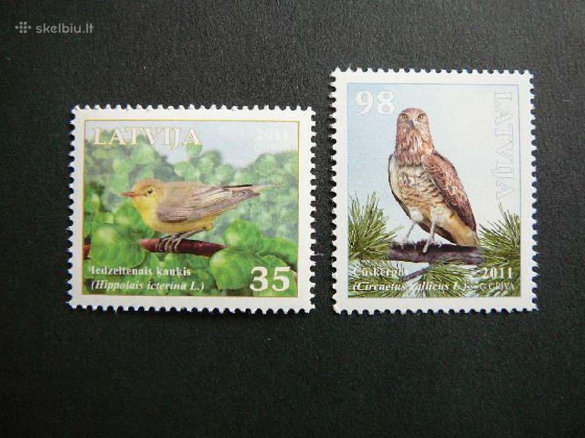 Latvija 2011 Pauksciai Mnh lv816