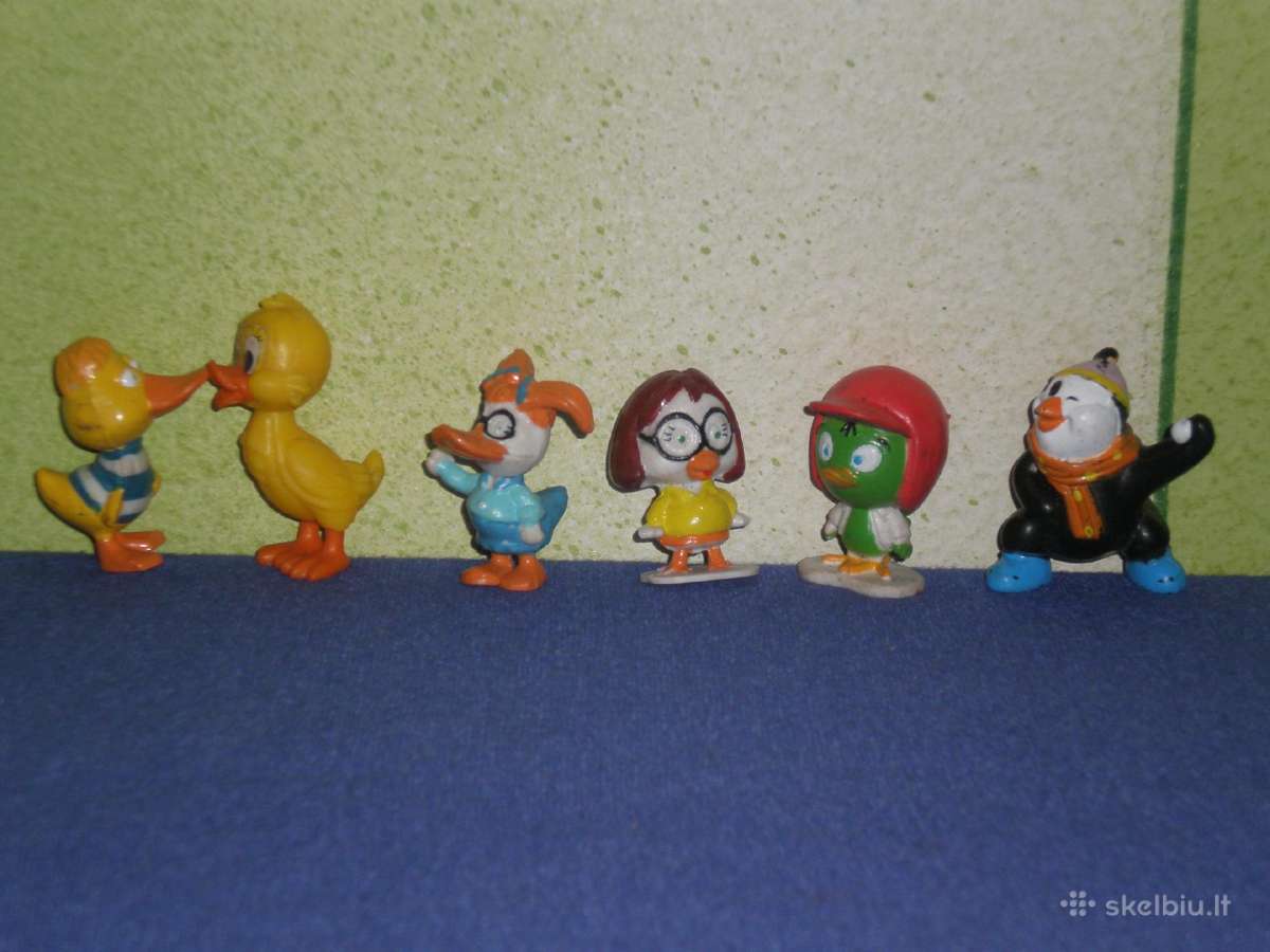 26. Kinder siurprizo kolekcines figureles antys