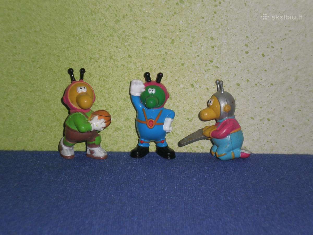 27. Kinder siurprizo kolekcines figureles ateiviai