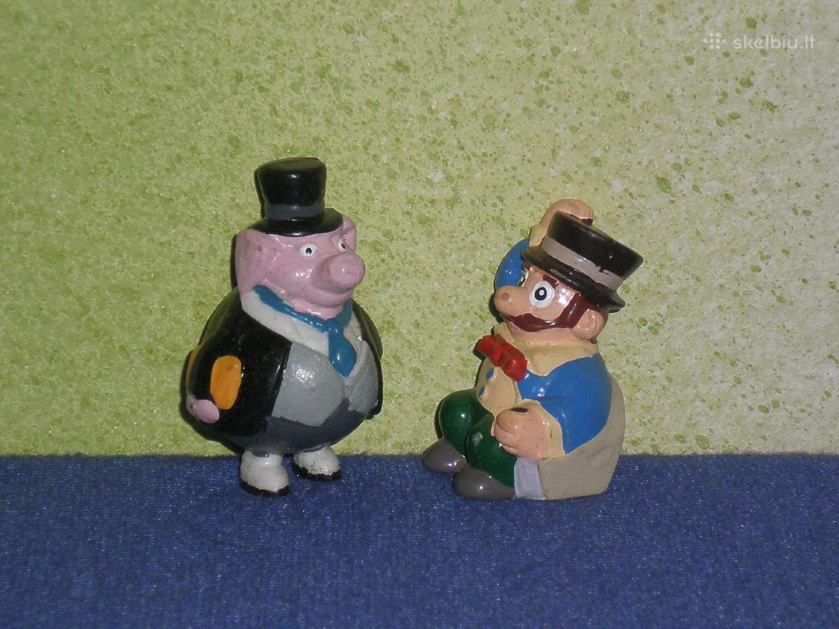 Kinder siurprizo kolekcines figureles bankininkai
