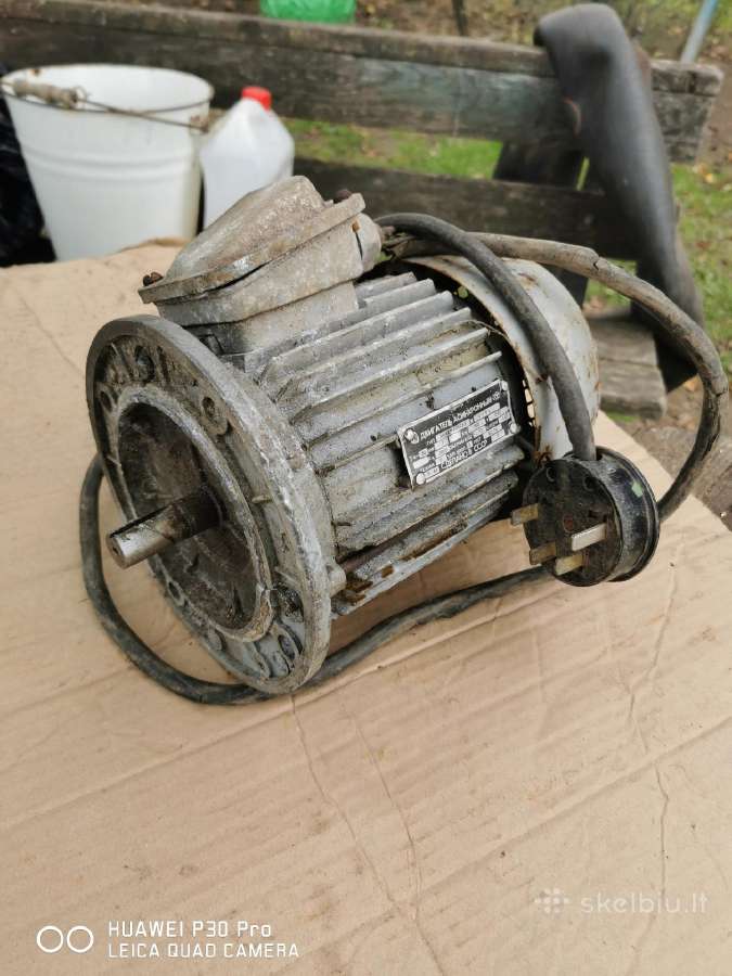 Trifazis elektros varyklis 1,1kv 2850ap.