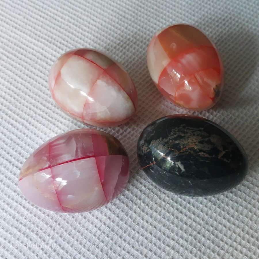 Kiaušiniai iš akmens / Akmens kiaušiniai 7,5 cm. - nuotraukos Nr. 3