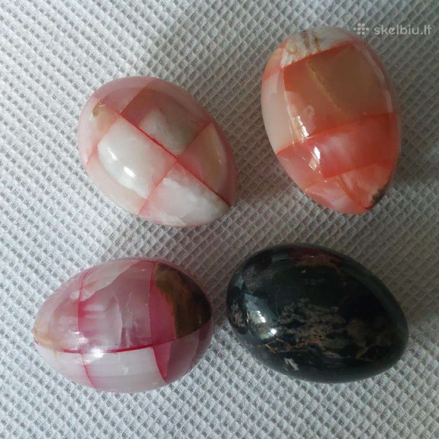 Kiaušiniai iš akmens / Akmens kiaušiniai 7,5 cm. - nuotraukos Nr. 4