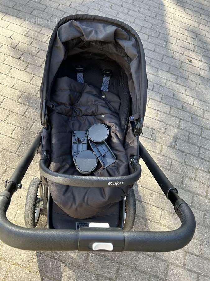 Vežimo komplektas su auto kėdute - nuotraukos Nr. 2