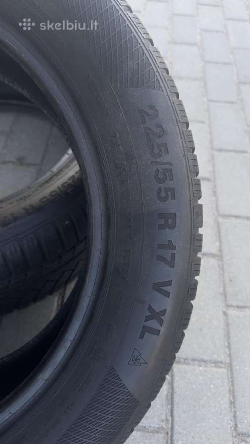 Continental Wintercontact 2 kompl 225/55 R17 XL - nuotraukos Nr. 2