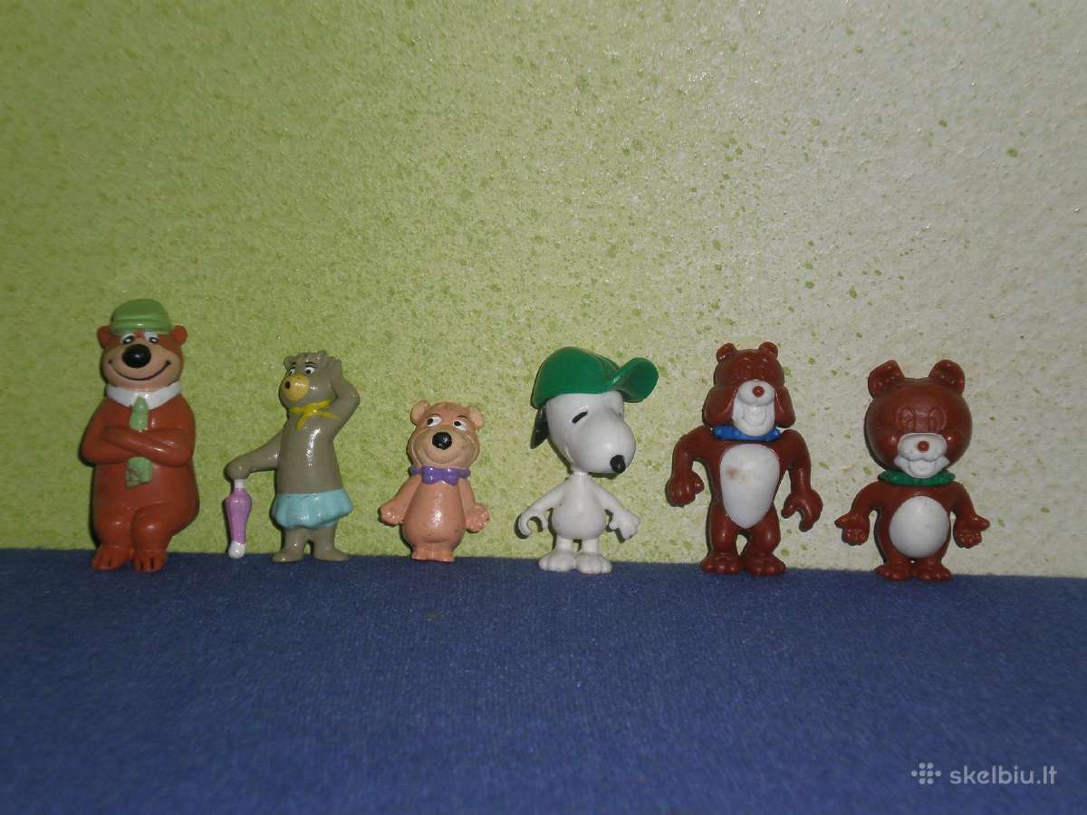 35. Kinder siurprizo kolekcines figureles meskos