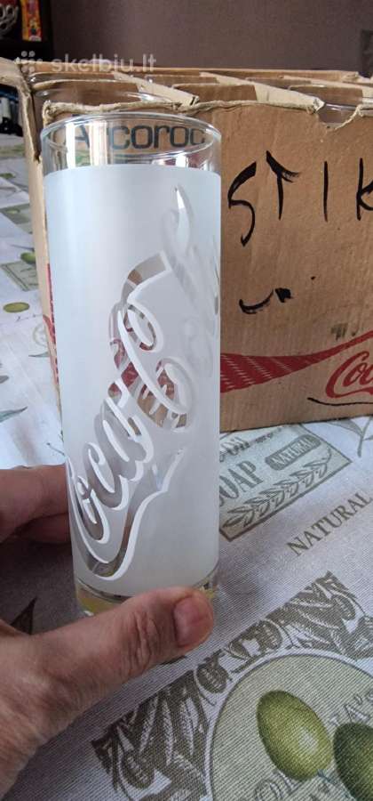 Coca-cola taurės 0,3l 12 vnt