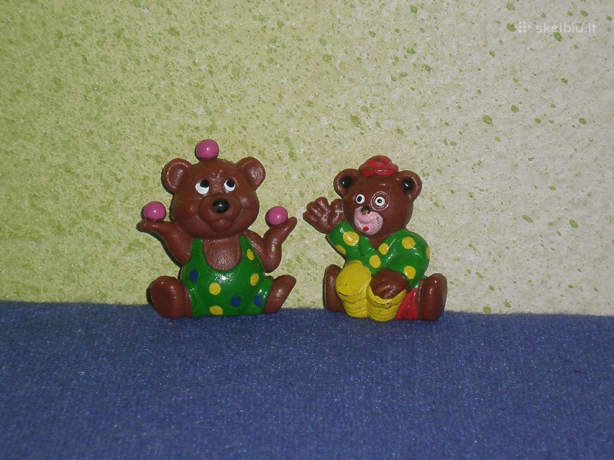 Kinder siurprizo kolekcines figureles meskos cirko