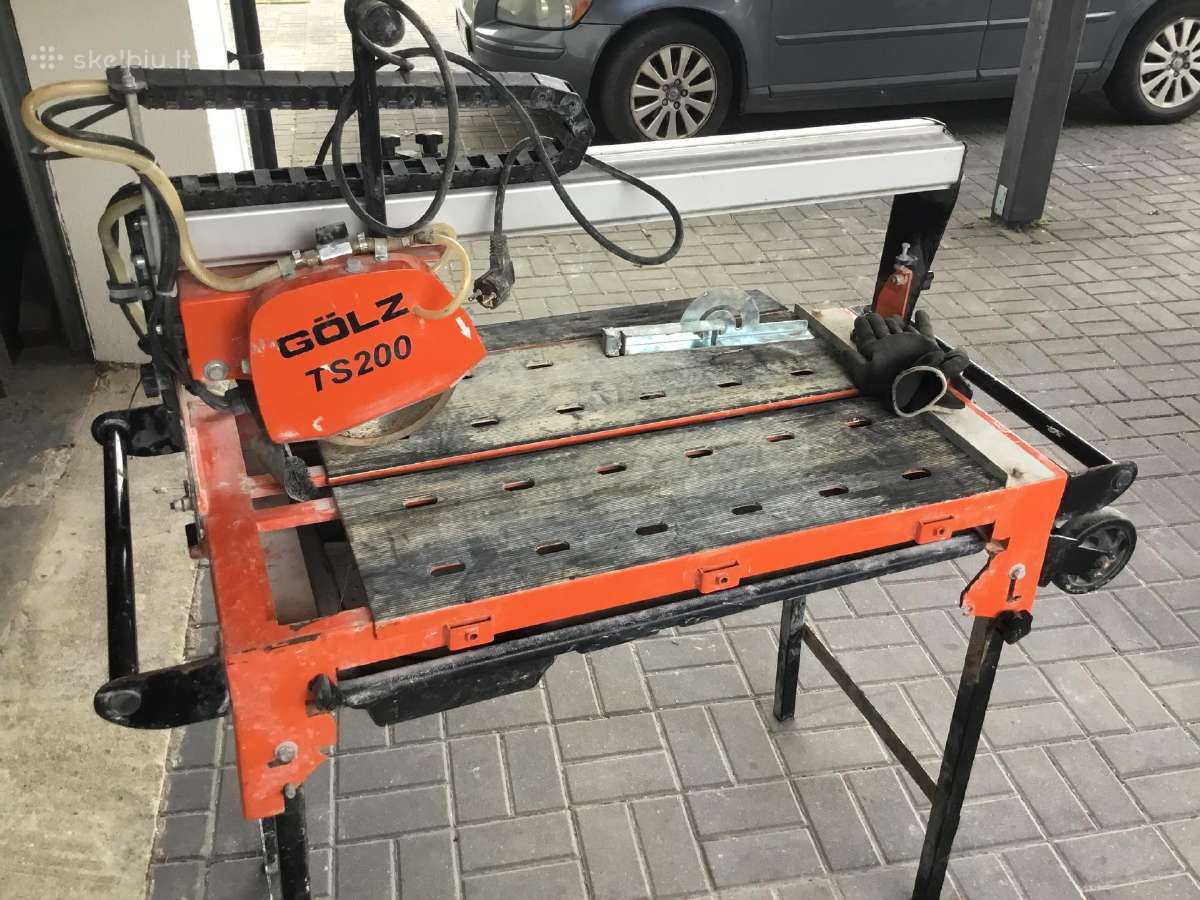 Elektrine plyteliu pjaustykle goldz