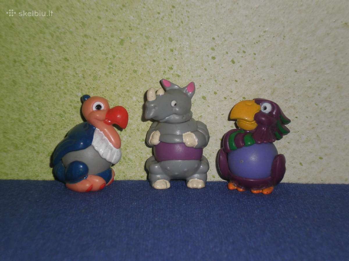42. Kinder siurprizo kolekcines figureles bumbulpi