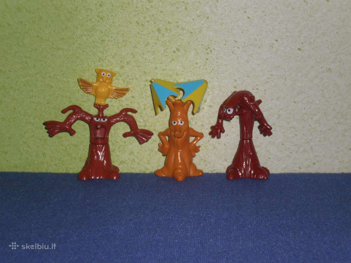43. Kinder siurprizo kolekcines figureles medziai
