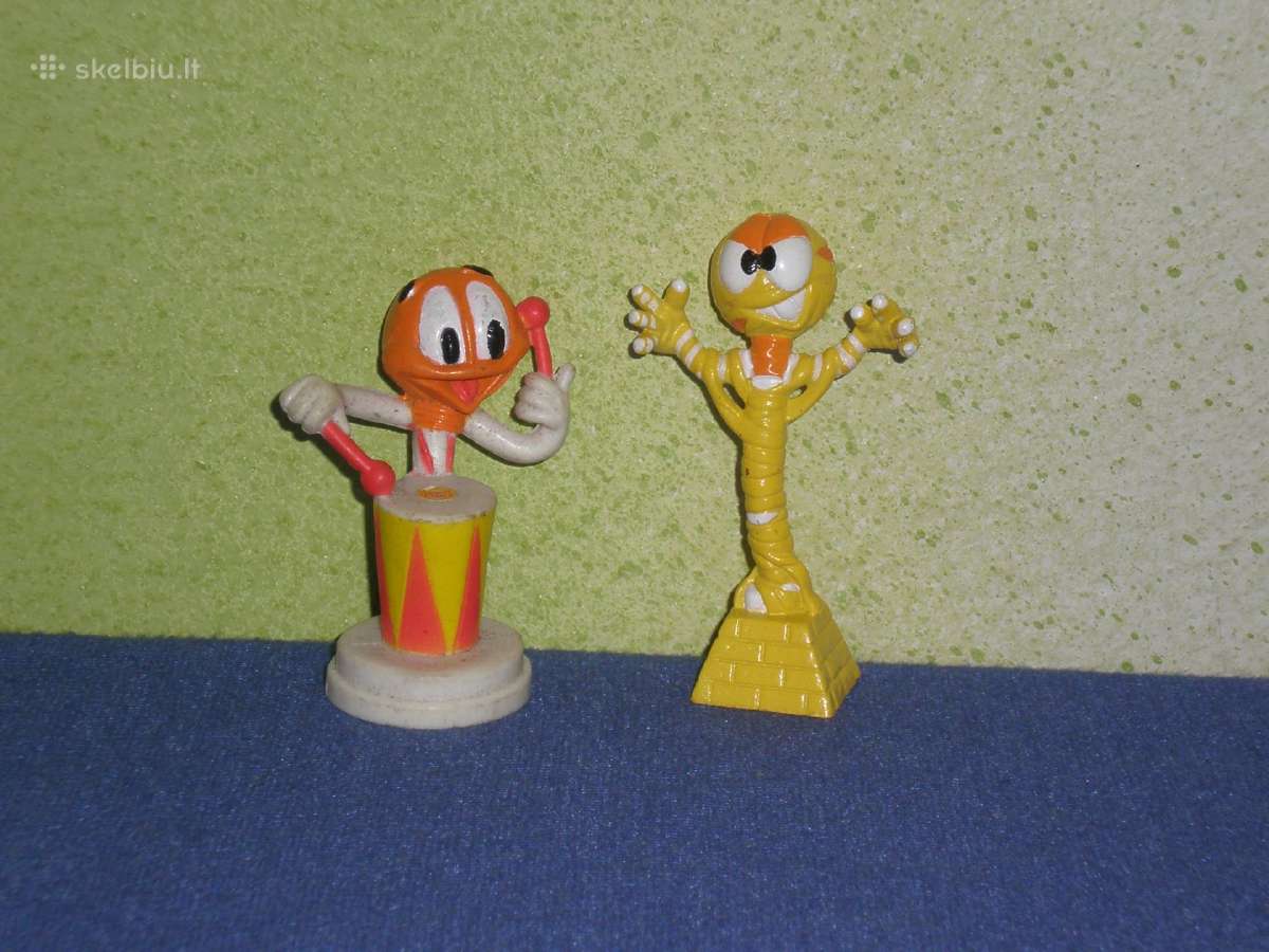Kinder siurprizo kolekcines figureles chupa chupsa