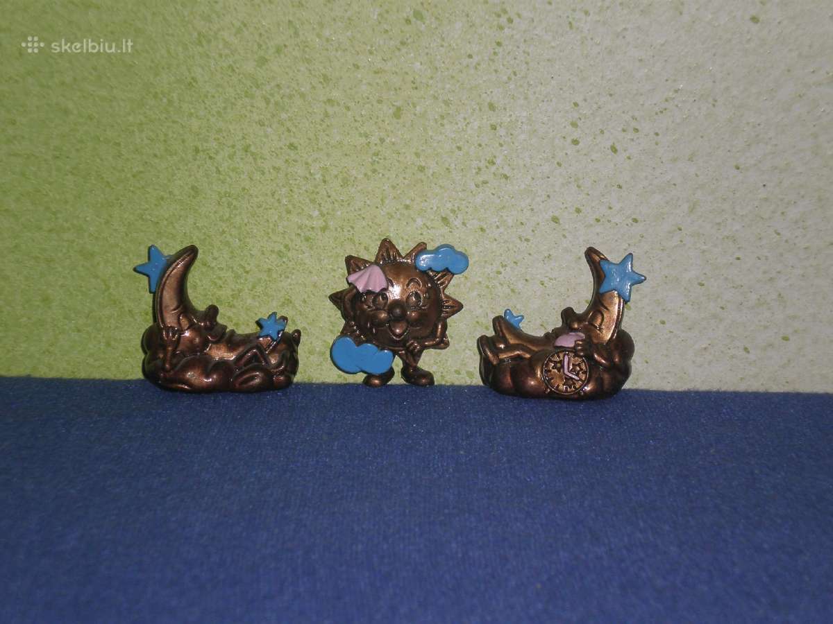 51. Kinder siurprizo kolekcines figureles menuliai