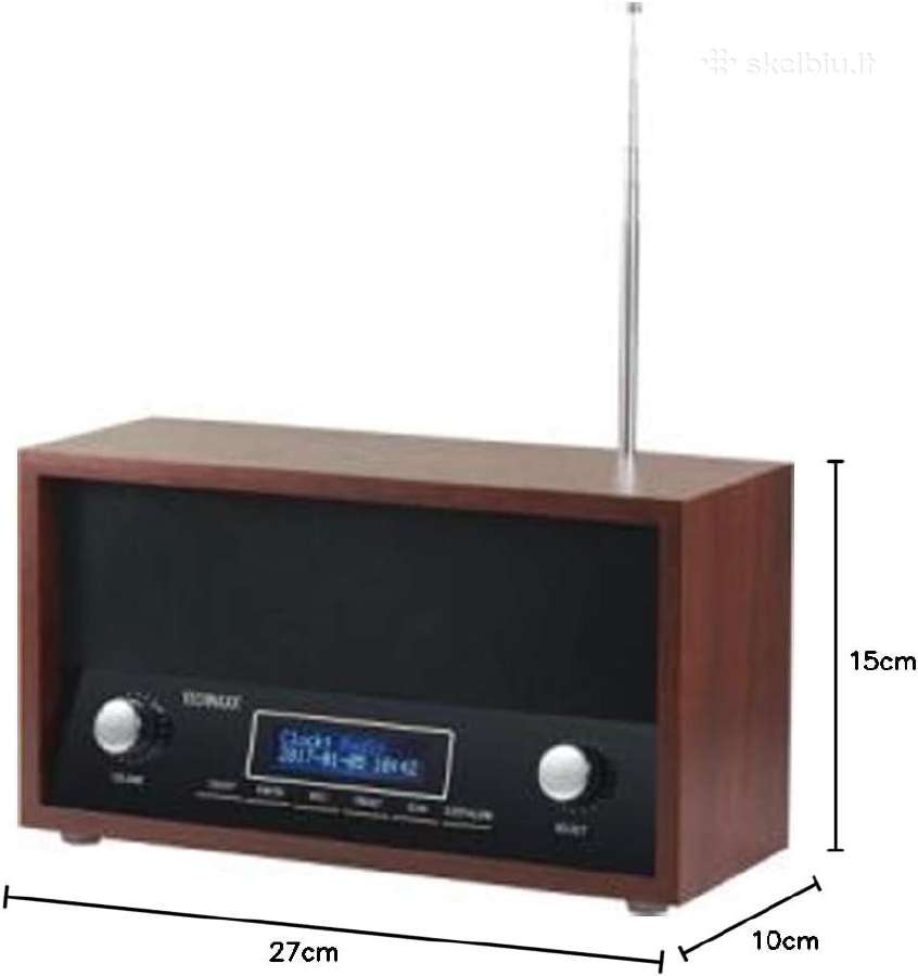 Technaxx Nostalgia Dab+/fm Stereo Radio - nuotraukos Nr. 2