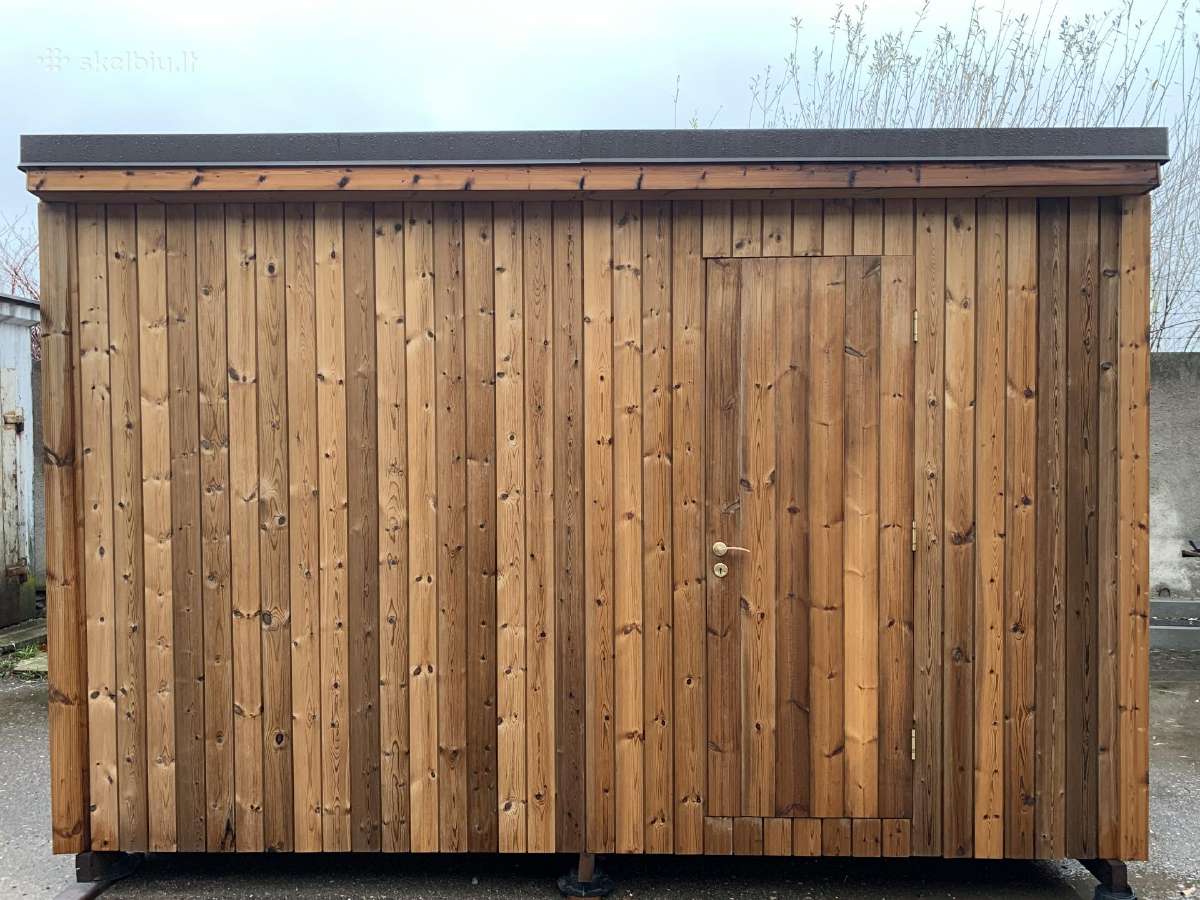 10m2 termo medienos sandeliukas+nemokamas atvežima - nuotraukos Nr. 2