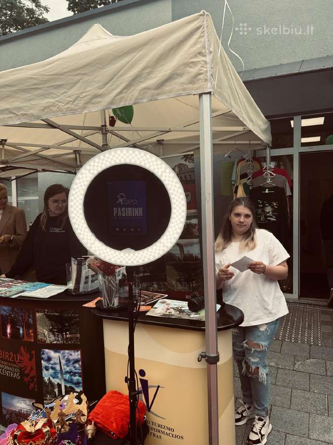 Foto būdelės ir 360 Platformos nuoma - nuotraukos Nr. 3