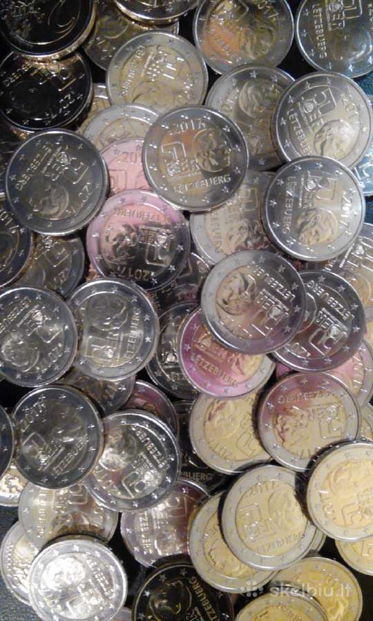 Liuksemburgas 2017 progine 2€