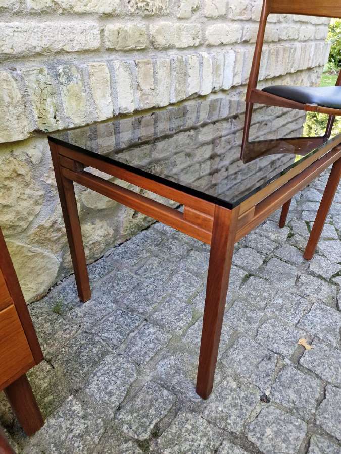 Vintažinis mid century tikmedžio kavos staliukas - nuotraukos Nr. 20