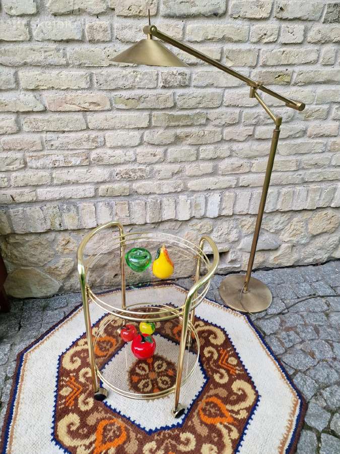 Vintažinis mid century serviravimo staliukas/baras - nuotraukos Nr. 18
