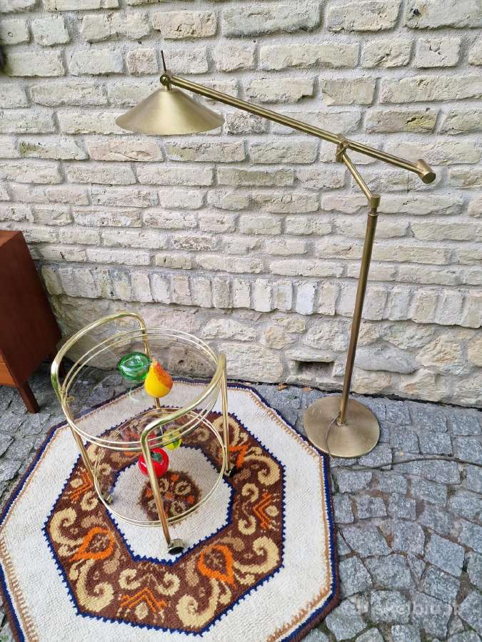Vintažinis mid century serviravimo staliukas/baras - nuotraukos Nr. 20