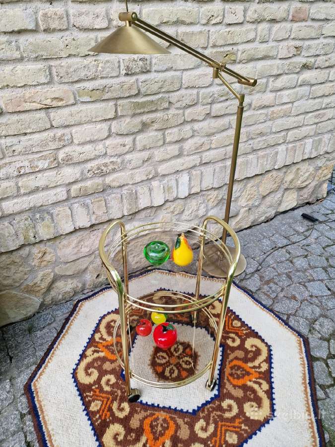 Vintažinis mid century serviravimo staliukas/baras - nuotraukos Nr. 22