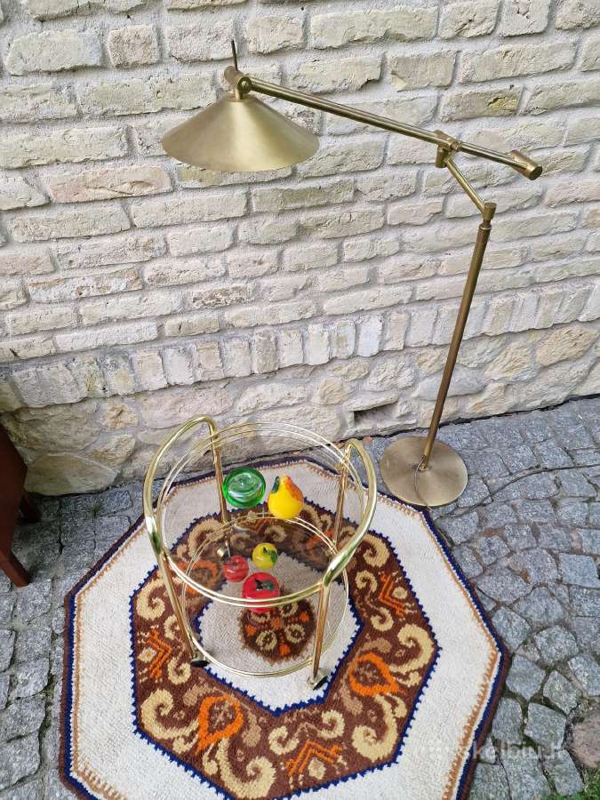 Vintažinis mid century serviravimo staliukas/baras - nuotraukos Nr. 24