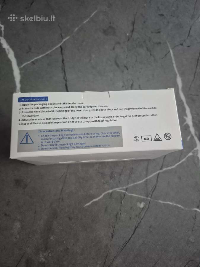 Medicininės veido kaukės - nuotraukos Nr. 2