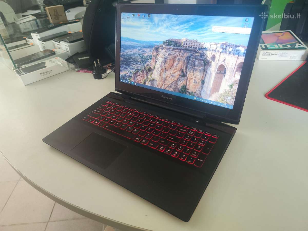 Lenovo i5 4th/15,6"/16gb/gtx/naujas SSD/w10 - nuotraukos Nr. 9