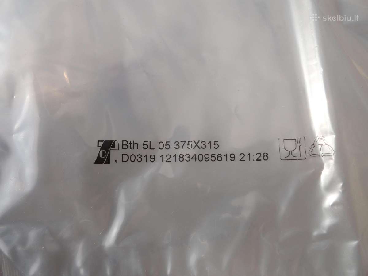 5 l skaidrūs sulčių maišeliai su kraneliu, sultims - nuotraukos Nr. 4