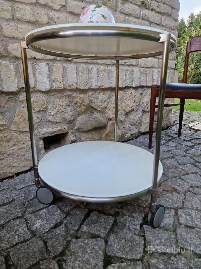 Vintažinis Ikea Strind serviravimo staliukas/baras - nuotraukos Nr. 7
