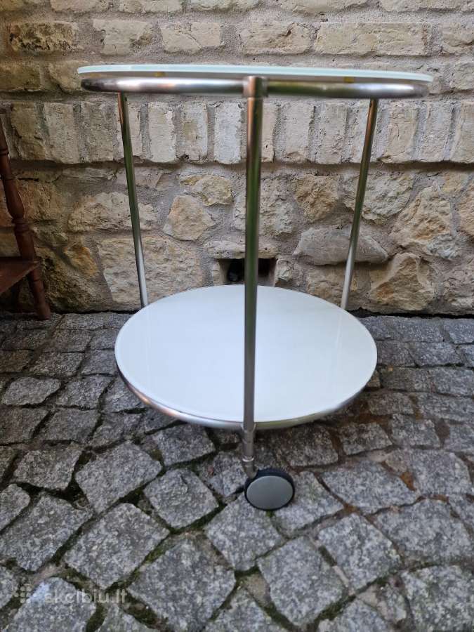 Vintažinis Ikea Strind serviravimo staliukas/baras - nuotraukos Nr. 12