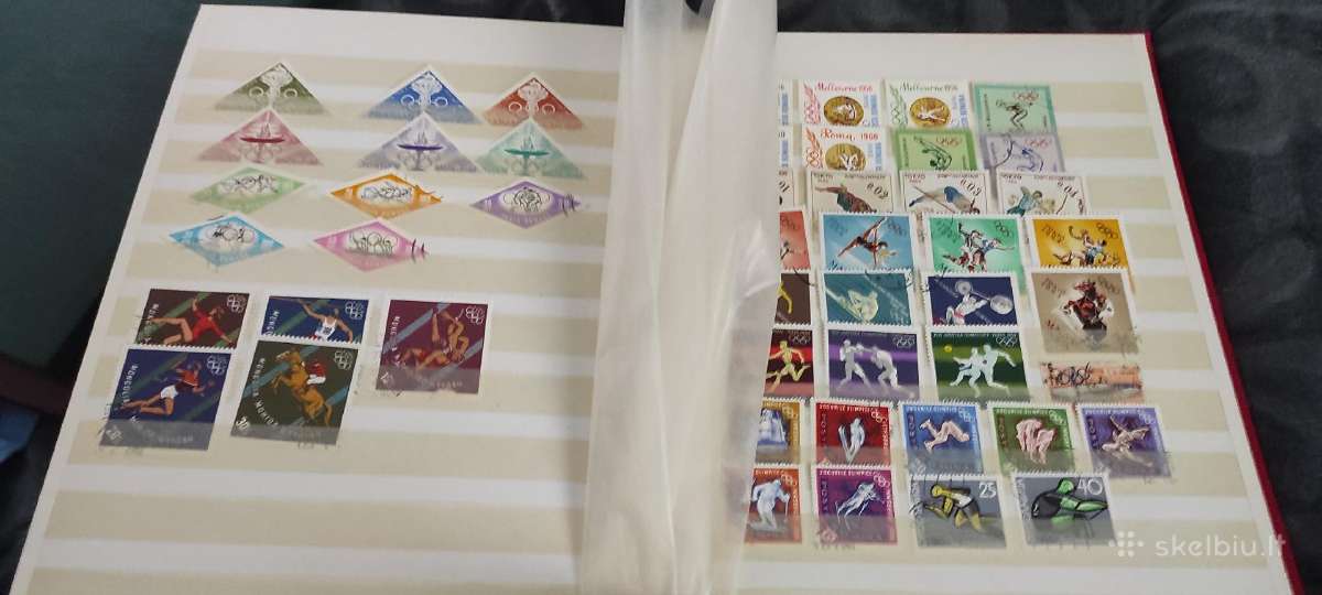 Pastu zenklu kolekcija 46 lapai albumas - nuotraukos Nr. 2