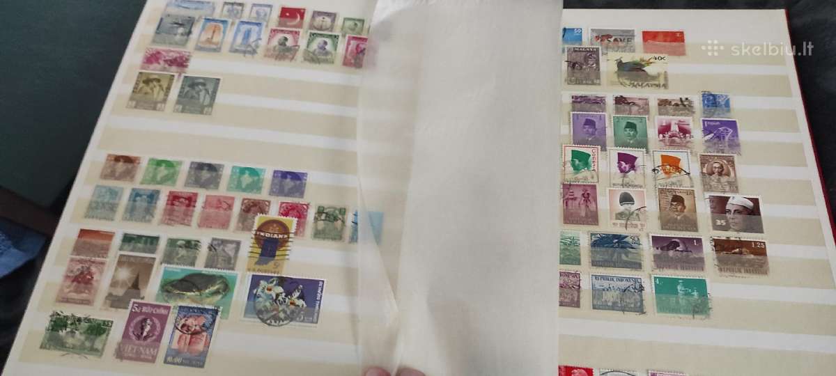Pastu zenklu kolekcija 46 lapai albumas - nuotraukos Nr. 4