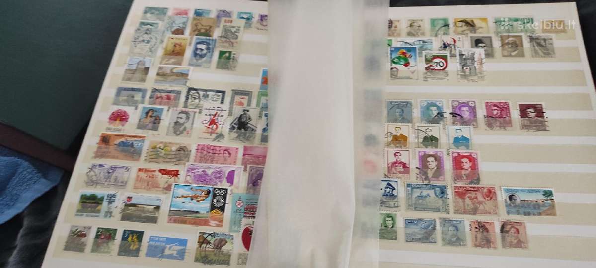 Pastu zenklu kolekcija 46 lapai albumas - nuotraukos Nr. 5