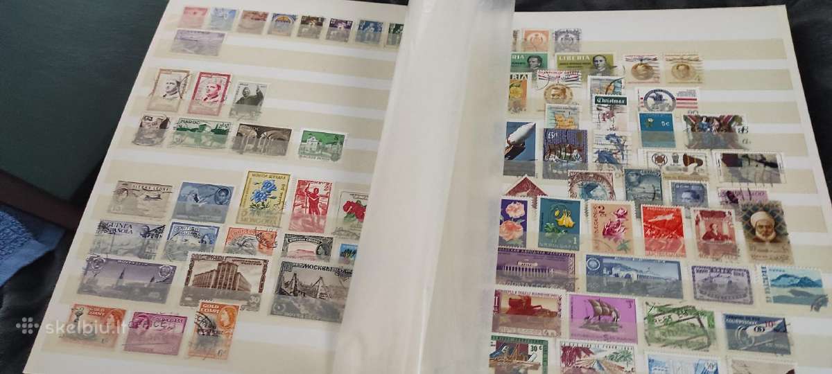 Pastu zenklu kolekcija 46 lapai albumas - nuotraukos Nr. 7