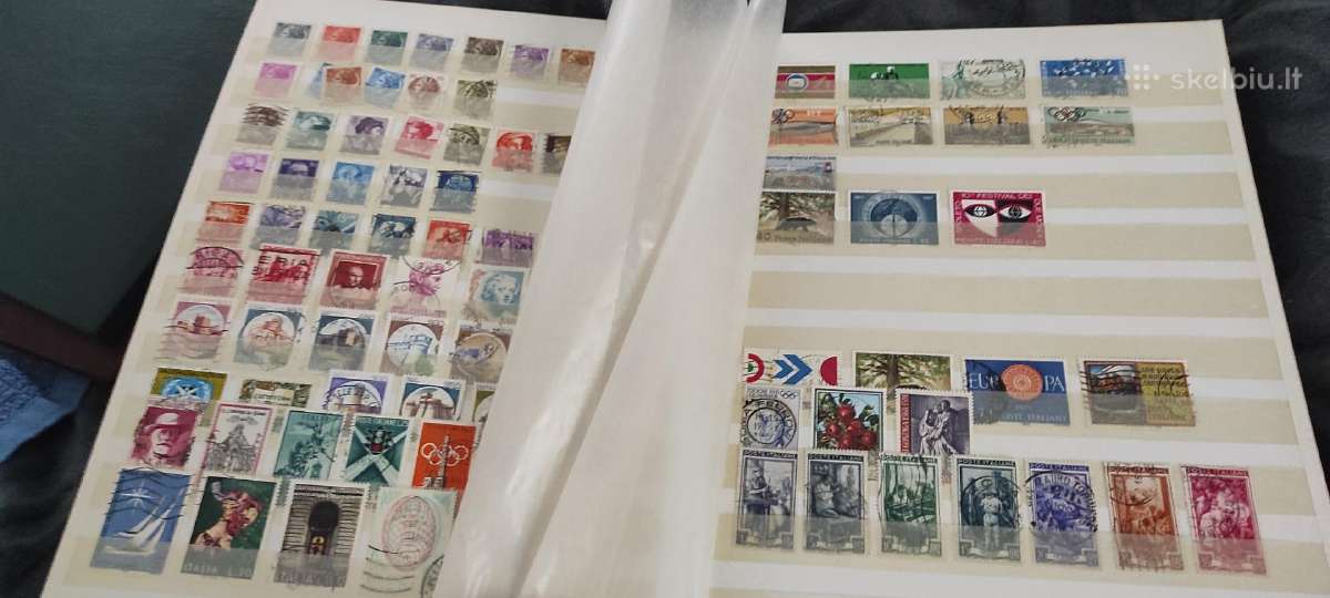 Pastu zenklu kolekcija 46 lapai albumas - nuotraukos Nr. 8