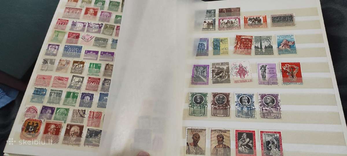 Pastu zenklu kolekcija 46 lapai albumas - nuotraukos Nr. 9