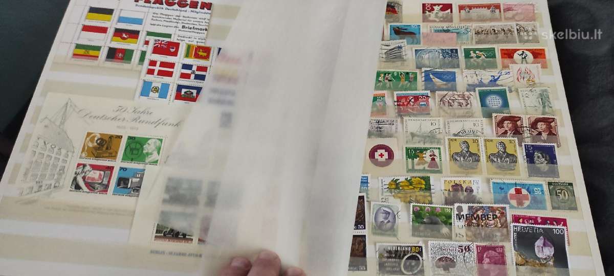 Pastu zenklu kolekcija 46 lapai albumas - nuotraukos Nr. 11