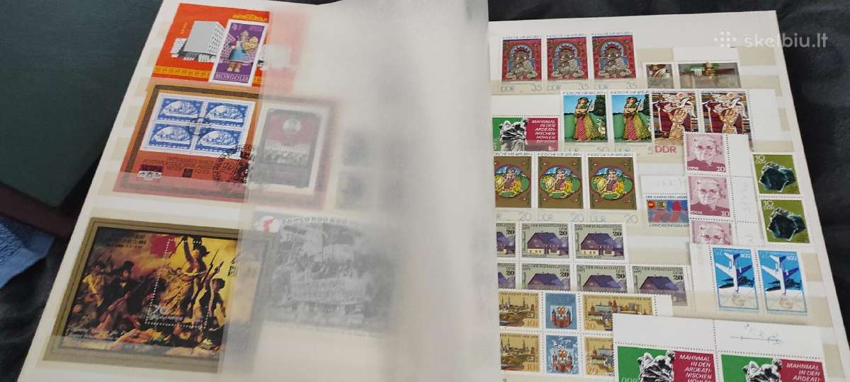 Pastu zenklu kolekcija 46 lapai albumas - nuotraukos Nr. 12