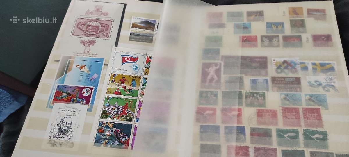 Pastu zenklu kolekcija 46 lapai albumas - nuotraukos Nr. 14