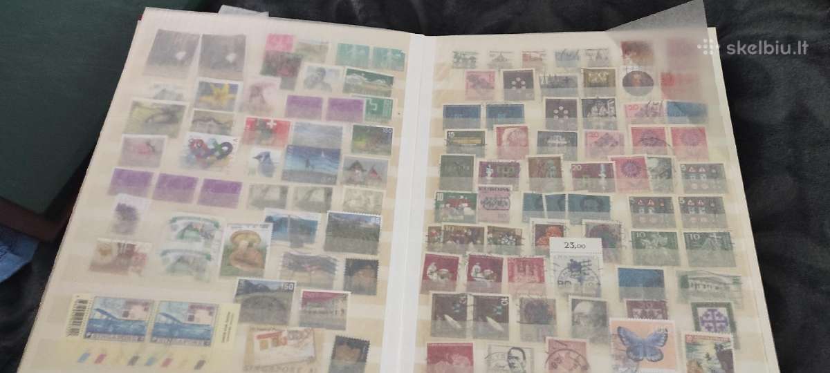 Pastu zenklu kolekcija 46 lapai albumas - nuotraukos Nr. 16