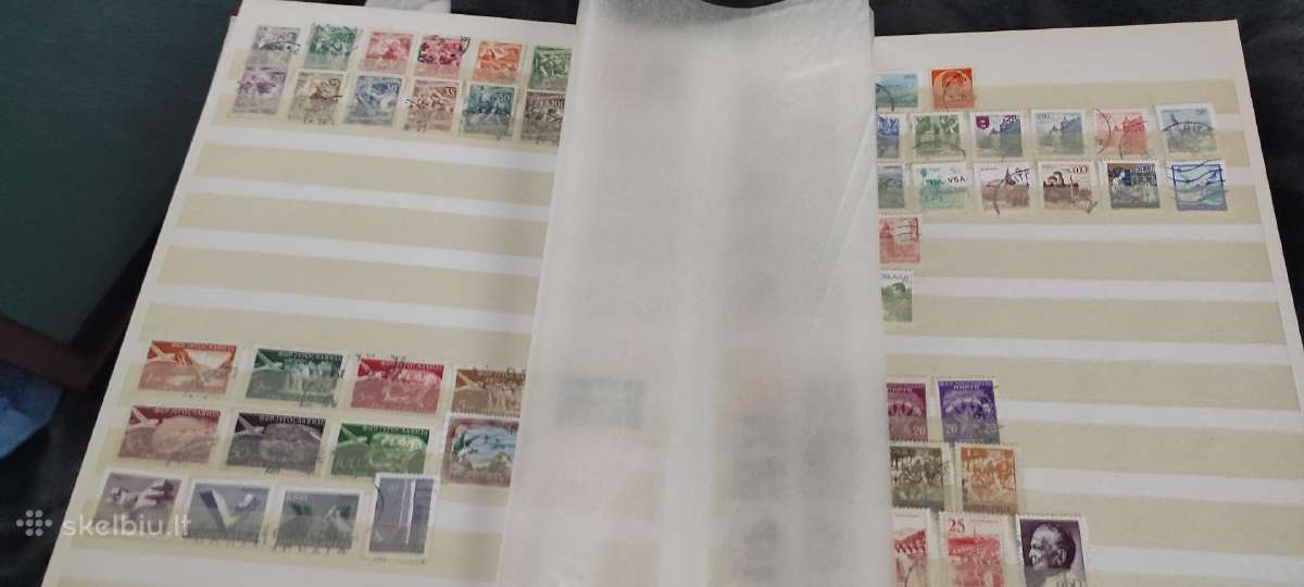 Pastu zenklu kolekcija 46 lapai albumas - nuotraukos Nr. 17