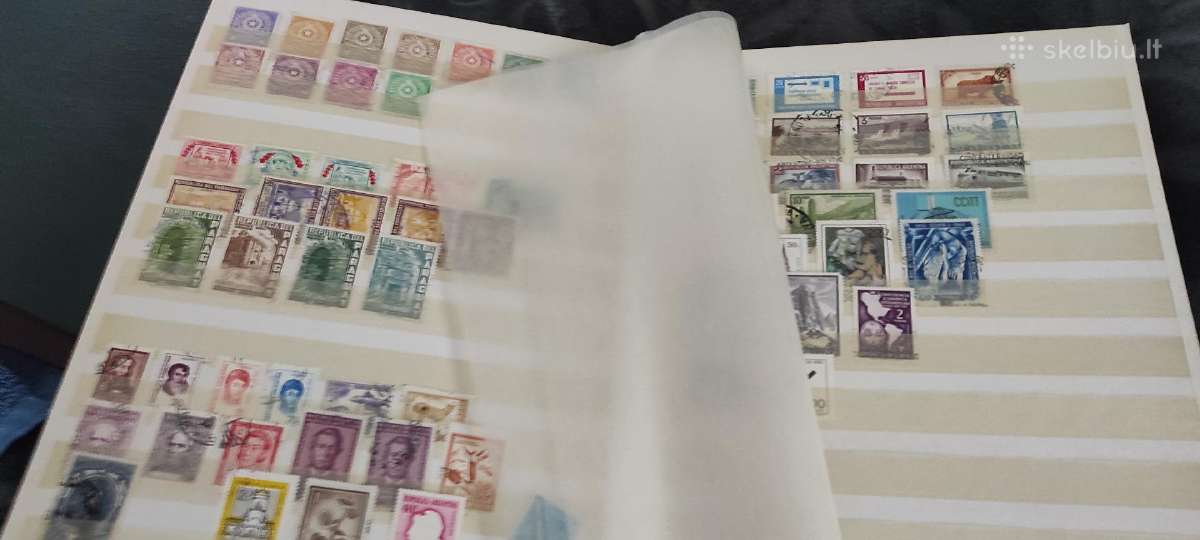 Pastu zenklu kolekcija 46 lapai albumas - nuotraukos Nr. 18